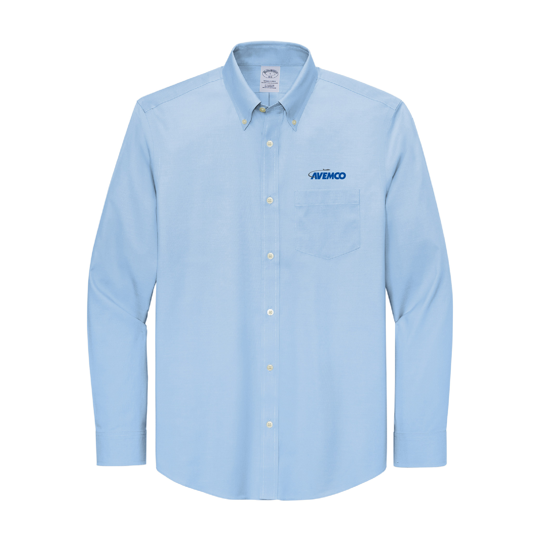 Brooks Brothers Wrinkle-Free Stretch Pinpoint Shirt